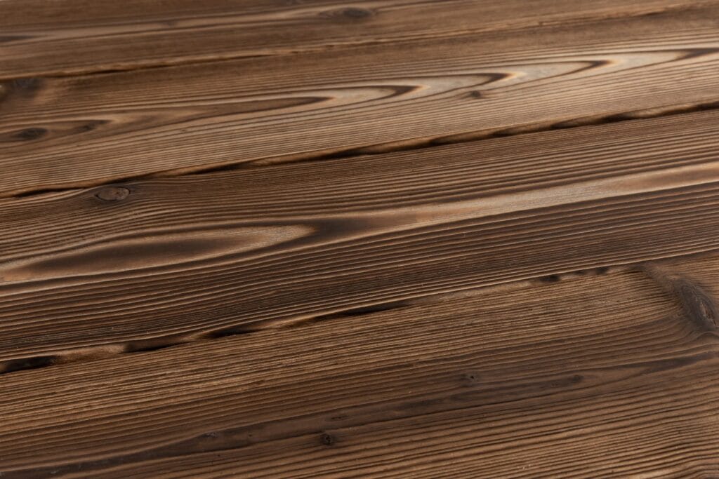 Elegant Brown Pine cladding board finish