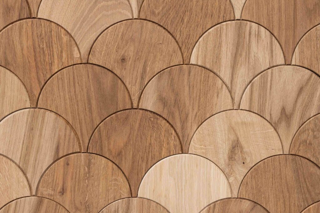 EmotionWood Fish Scale wood panel