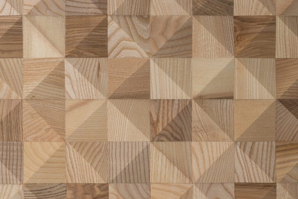 Kota 58 ash 3D wood wall panel, EmotionWood