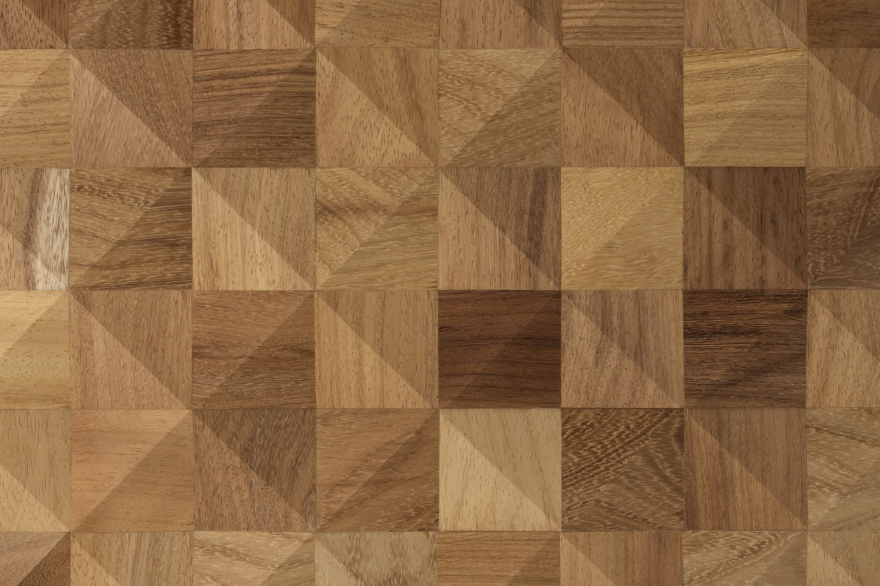 Kota 58 golden Iroko 3D wood wall panel, EmotionWood
