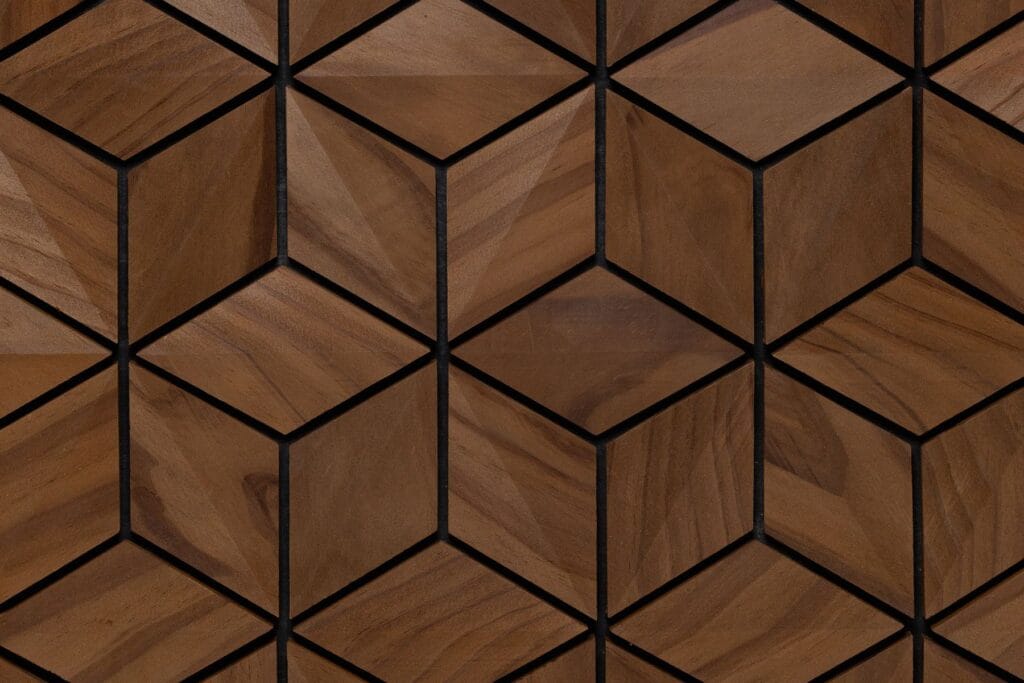 Quartz thermo radiata pine 3D wood wall panel, EmotionWood