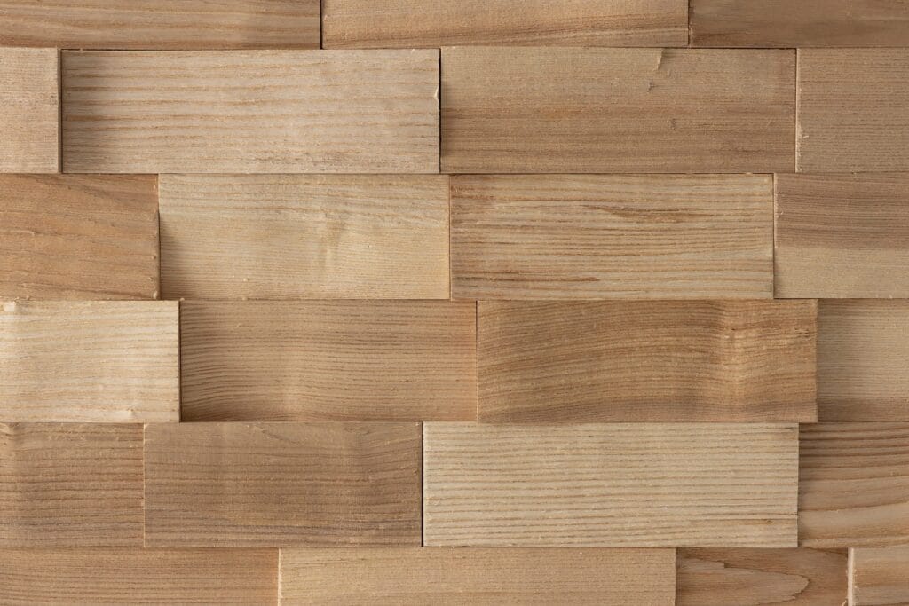 Trail 58 ash bold split-wood wall panel, EmotionWood